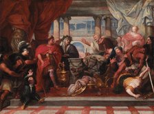 Scene of Sacrifice, 1660s. Creator: Circle of Sebastiano Mazzoni.