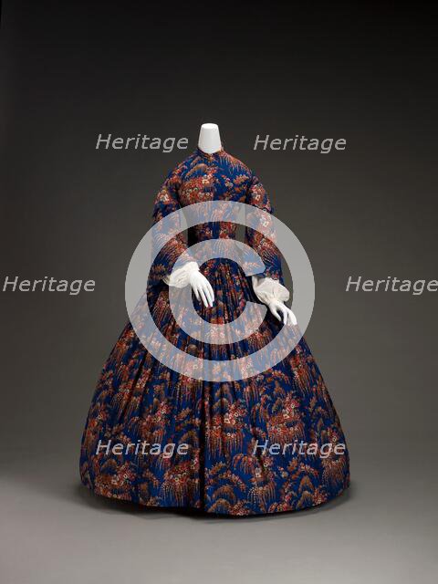 Dress, about 1860s. Creator: Unknown.