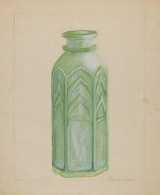 Jersey Milk Bottle, c. 1936. Creator: Columbus Simpson.