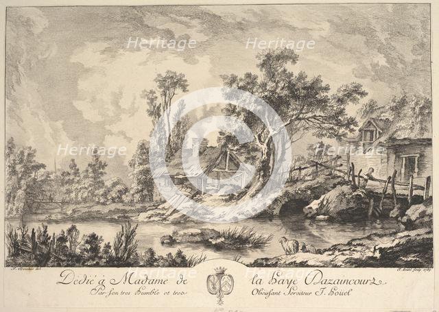 Landscape, 1759. Creator: Jean-Pierre Houel.