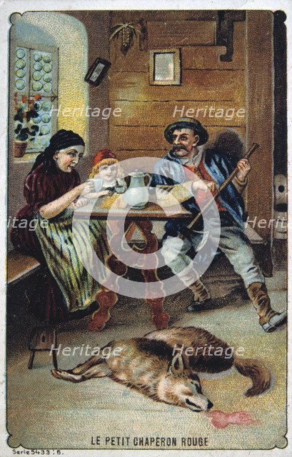 'Litttle Red Riding Hood', 19th century. Artist: Unknown