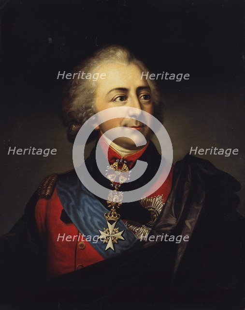 Portrait of Count Ivan Pavlovich Kutaysov, Late 18th century. Artist: Anonymous  