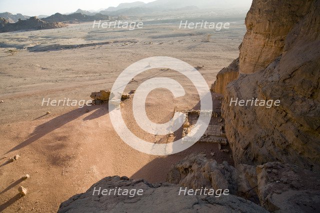 The Temple of Hathor, Timna Valley Park, Israel. Artist: Samuel Magal