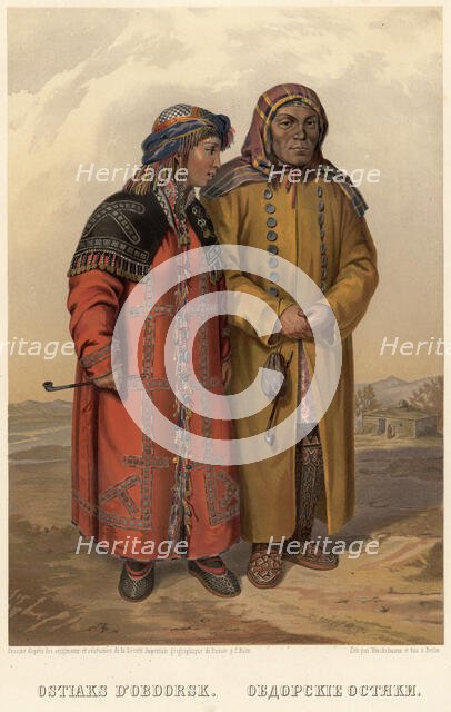 Obdorsk Ostyaks, 1862. Creator: Karlis Huns.