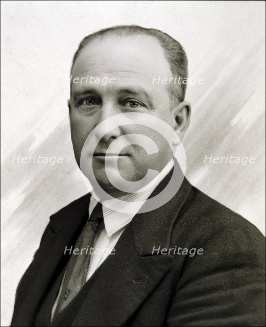 Francisco Largo Caballero (1869-1946), Spanish politician, president of the government of the Sec…