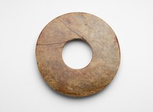 Disk (bi ?), Late Neolithic period, ca. 3000-ca. 1700 BCE. Creator: Unknown.