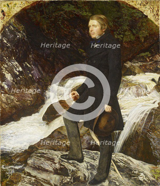 John Ruskin, 1854. Artist: John Everett Millais.