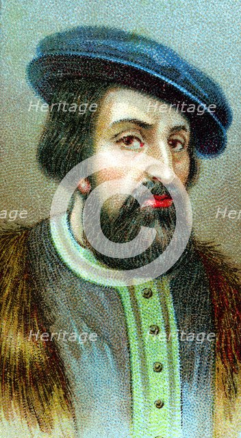 Hernan Cortes (1485-1547), Spanish conquistador who conquered Mexico. Artist: Unknown