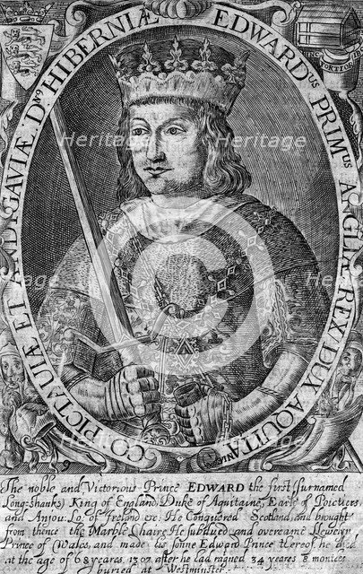 Edward I, King of England. Artist: Unknown