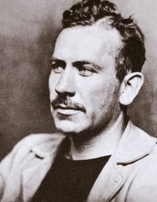 John Steinbeck, American novelist, c1939. Artist: Unknown