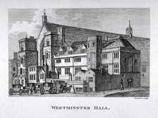 View of Westminster Hall from New Palace Yard, London, c1800.                                      Artist: S Sparrow