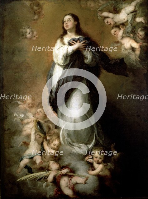  'The Immaculate Conception', work by Bartolomé Murillo.