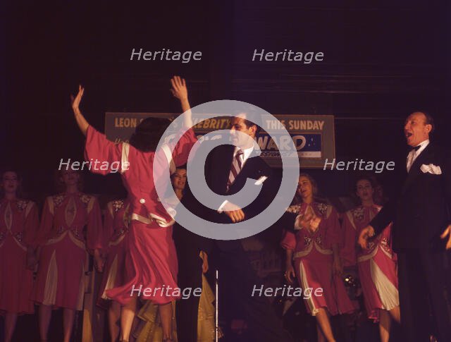 Portrait of Eddie Davis, Leon and Eddie's, New York, N.Y., ca. July 1948. Creator: William Paul Gottlieb.