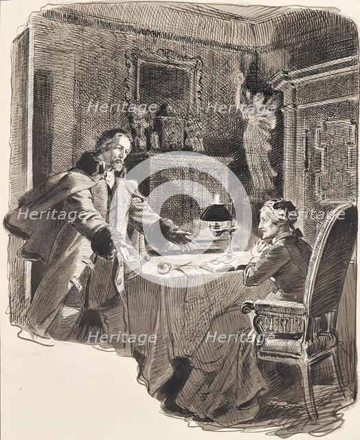 The returning son, around 1890. Creator: Joseph Eugen Horwarter.