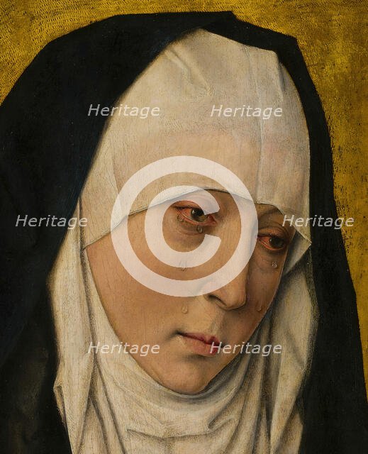 Mater Dolorosa (Sorrowing Virgin), 1480/1500. Creators: Dieric Bouts the Younger, Workshop of Dieric Bouts.