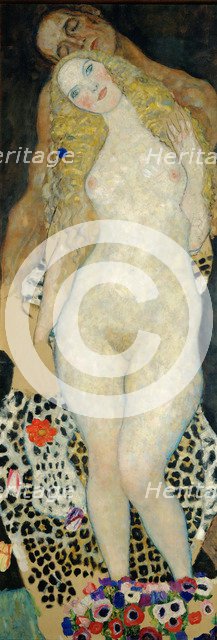 Adam and Eve, 1918. Artist: Klimt, Gustav (1862-1918)