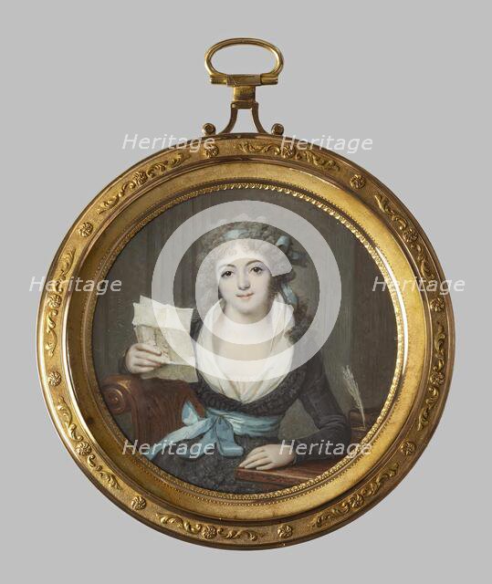 Mademoiselle de Montbrizon, 1795. Creator: Francois Dumont.