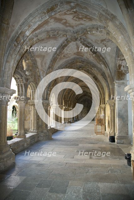 Cloister, Old Cathedral of Coimbra, Portugal, 2009.  Artist: Samuel Magal