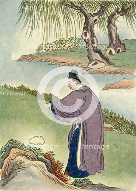 'Chia Tzu-Lung Finds the Stone', 1922.  Creator: Unknown.