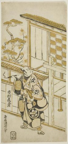 The Actor Ichimura Kamezo I as Tanba Yosaku, c. 1754. Creator: Torii Kiyonobu II.