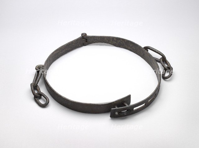 Steel belt 'Cranmer's Band', 16th century. Artist: Unknown.