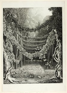 Oenotria Telus, An Idealized Woodland Scene Near Naples, 1796. Creator: Johann Heinrich Wilhelm Tischbein.