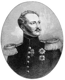 Nicholas I (1796-1855), Tsar of Russia in military uniform. Artist: Unknown