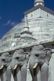 Mirasevti Stupa in Sri Lanka. Artist: Unknown