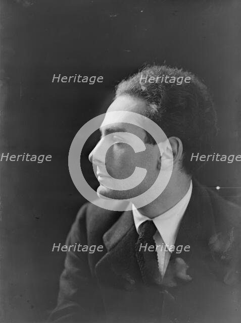 Mr. Kennedy, portrait photograph, 1918 Oct. 28. Creator: Arnold Genthe.