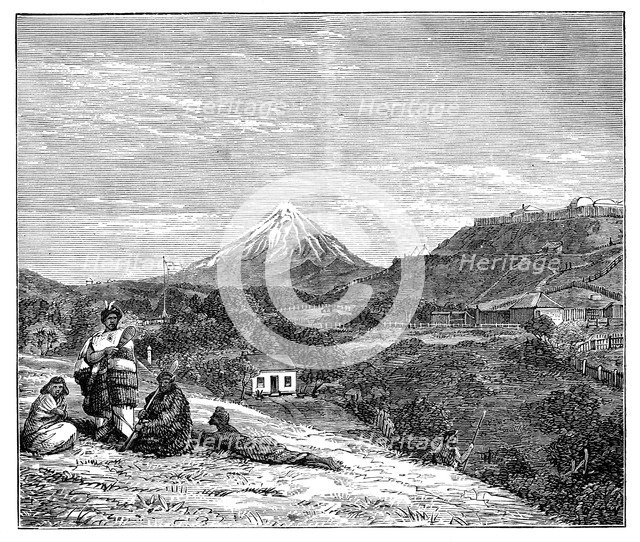 View in New Zealand, 1900. Artist: Unknown