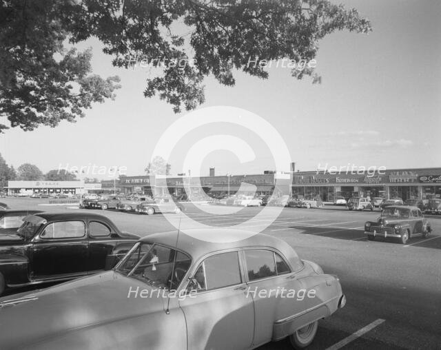 Smithtown Shopping Center, 1954. Creator: Gottscho-Schleisner, Inc.