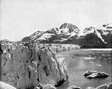Muir Glacier, Alaska, USA, 1893.Artist: John L Stoddard