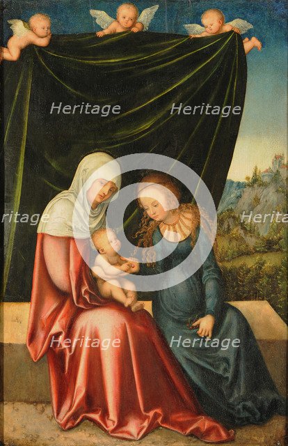 The Virgin and Child with Saint Anne, ca 1518.