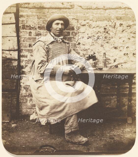 Old Man in Smock, about 1855-1865. Creator: John Whistler.