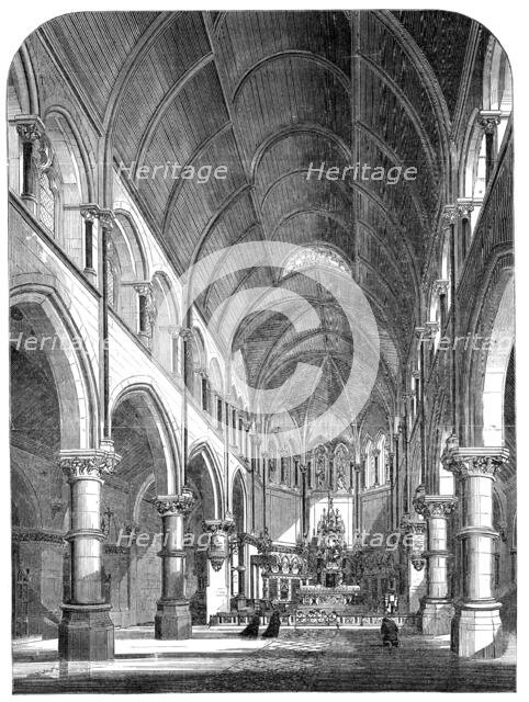 The new Roman Catholic cathedral at York, 1864. Creator: Unknown.