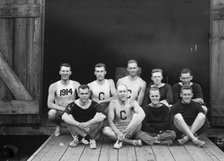 Cornell - Varsity crew 1912, 1912. Creator: Bain News Service.