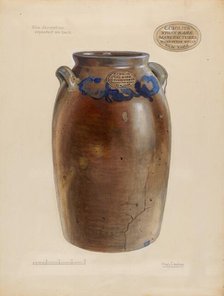Jar, c. 1936. Creator: Charles Caseau.