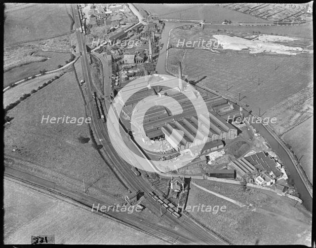 The British Aluminium Works, Milton, Staffordshire, c1930s. Creator: Arthur William Hobart.