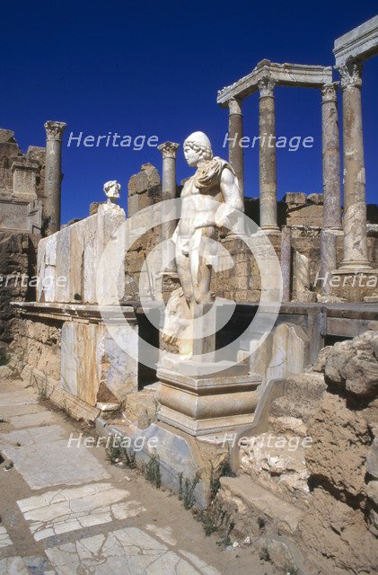 Leptis Magna, Libya, circa 3rd century AD.