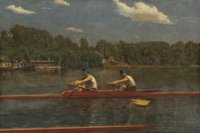 The Biglin Brothers Racing, 1872. Creator: Thomas Eakins.