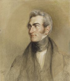 Portrait of Chambers Hall, 1835. Creator: John Linnell the Elder.