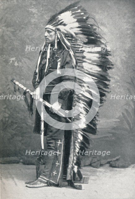 North American Indian, 1912. Artist: Elliott & Fry.