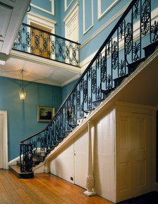 The Great Staircase at Kenwood House, Hampstead, London, 1989. Artist: Paul Highnam
