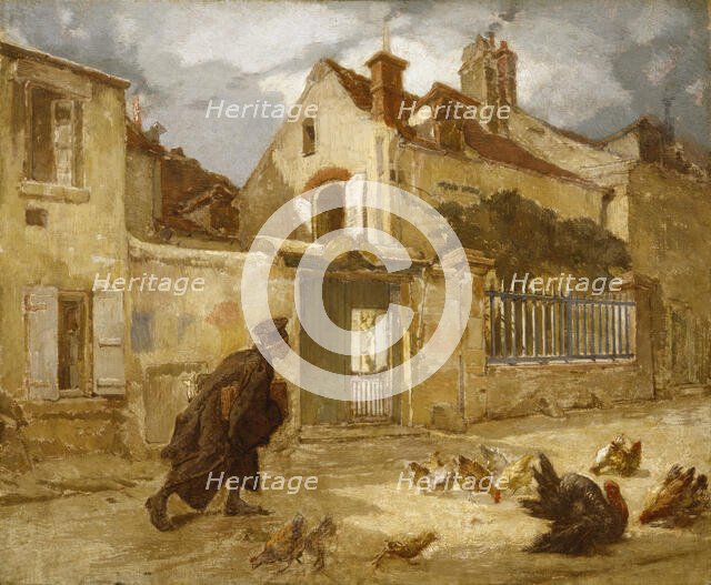 Lawyer Going to Court, c1860. Creator: Thomas Couture.