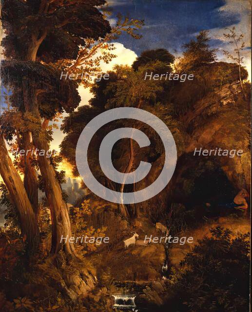 The Goatherd, c1830. Creator: William Dyce.