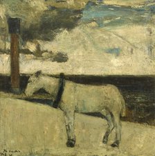 White Horse, 1928. Creator: Philibert Cockx.