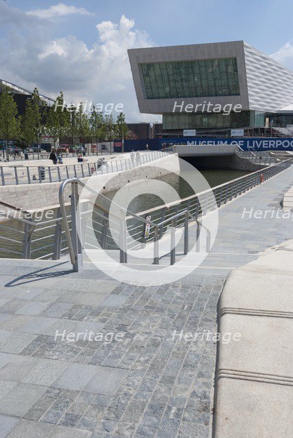 UK, Liverpool, New Mersey Ferry Terminal Bldg, 2009. Creator: Ethel Davies.