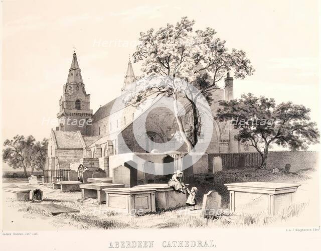 Aberdeen Cathedral, c1843-1889. Creator: James Gordon Junior.