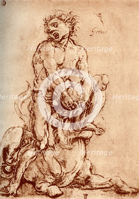 'Hercules Killing the Lion', 1913. Artist: Cosimo Tura