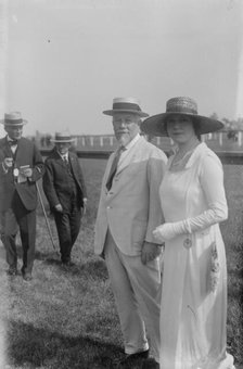 Edward Luckenback & wife, between c1915 and c1920. Creator: Bain News Service.